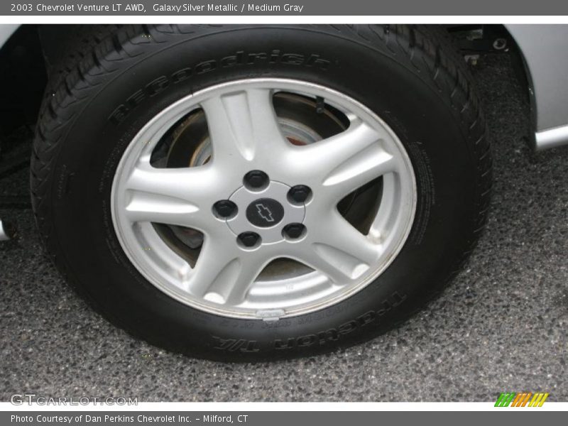 Galaxy Silver Metallic / Medium Gray 2003 Chevrolet Venture LT AWD