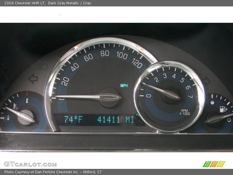 Dark Gray Metallic / Gray 2009 Chevrolet HHR LT