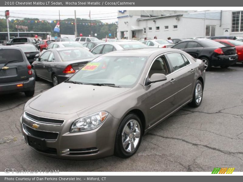 Mocha Steel Metallic / Cocoa/Cashmere 2010 Chevrolet Malibu LT Sedan
