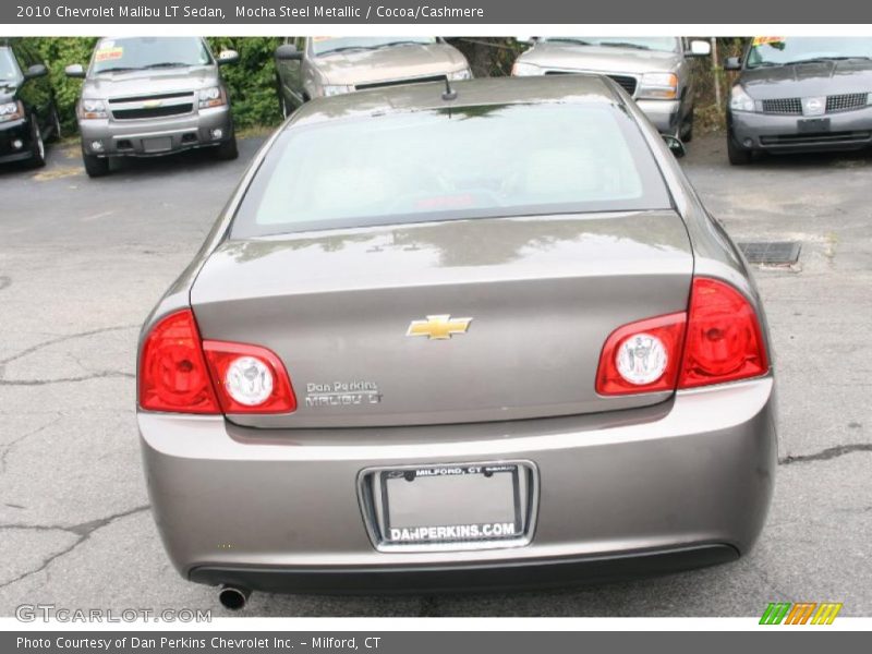 Mocha Steel Metallic / Cocoa/Cashmere 2010 Chevrolet Malibu LT Sedan