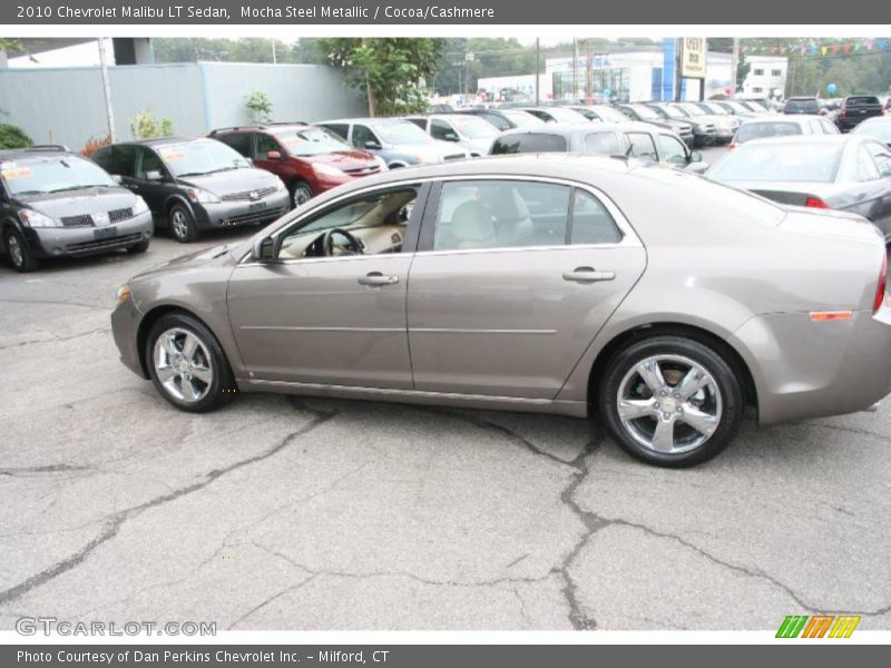 Mocha Steel Metallic / Cocoa/Cashmere 2010 Chevrolet Malibu LT Sedan