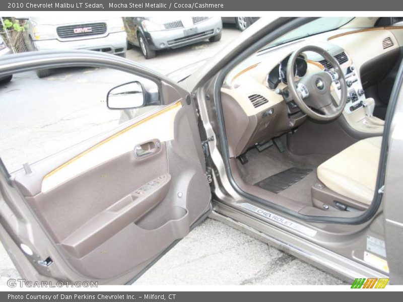 Mocha Steel Metallic / Cocoa/Cashmere 2010 Chevrolet Malibu LT Sedan