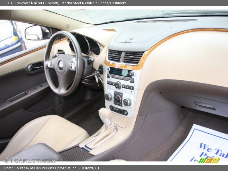 Mocha Steel Metallic / Cocoa/Cashmere 2010 Chevrolet Malibu LT Sedan