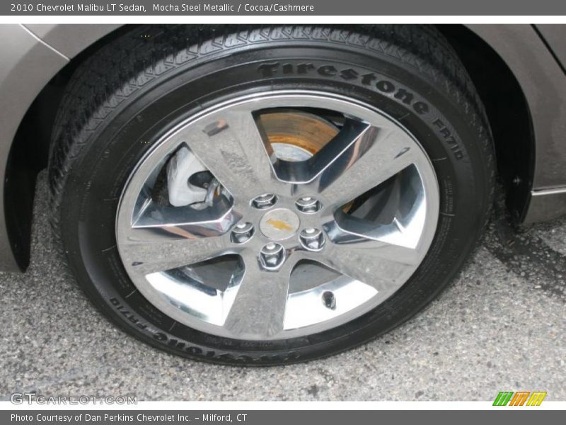 Mocha Steel Metallic / Cocoa/Cashmere 2010 Chevrolet Malibu LT Sedan