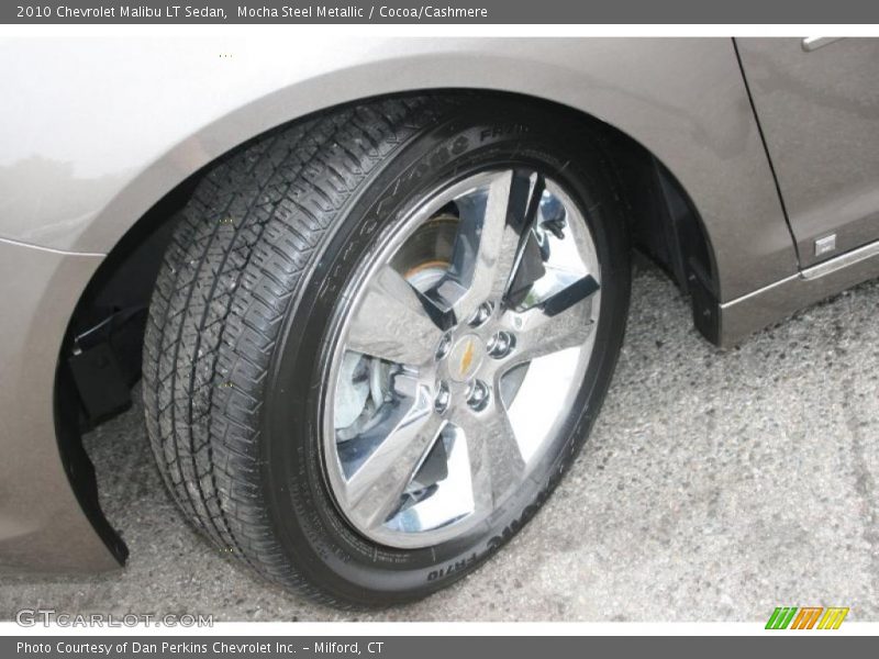 Mocha Steel Metallic / Cocoa/Cashmere 2010 Chevrolet Malibu LT Sedan