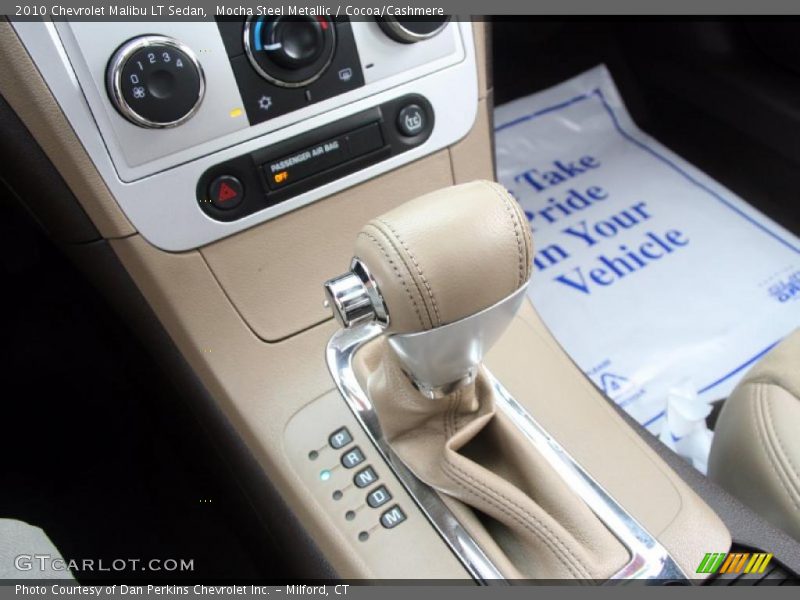Mocha Steel Metallic / Cocoa/Cashmere 2010 Chevrolet Malibu LT Sedan