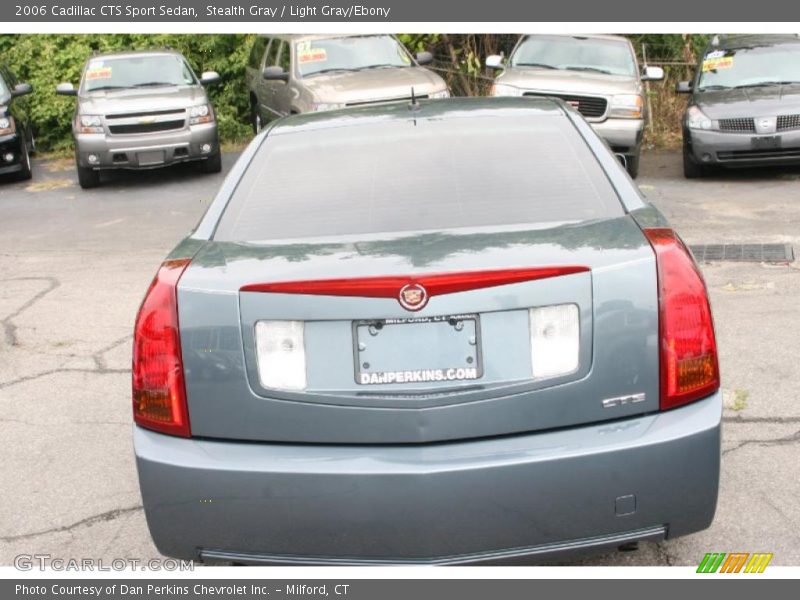 Stealth Gray / Light Gray/Ebony 2006 Cadillac CTS Sport Sedan