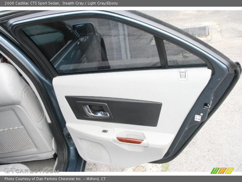 Stealth Gray / Light Gray/Ebony 2006 Cadillac CTS Sport Sedan