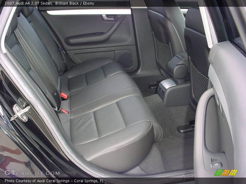 Brilliant Black / Ebony 2007 Audi A4 2.0T Sedan