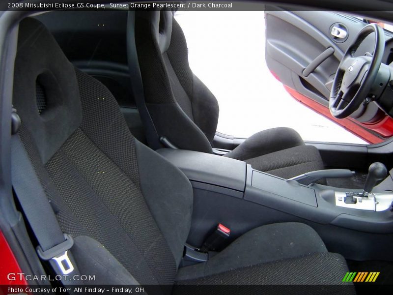 Sunset Orange Pearlescent / Dark Charcoal 2008 Mitsubishi Eclipse GS Coupe