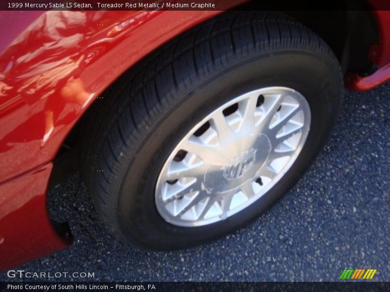 Toreador Red Metallic / Medium Graphite 1999 Mercury Sable LS Sedan