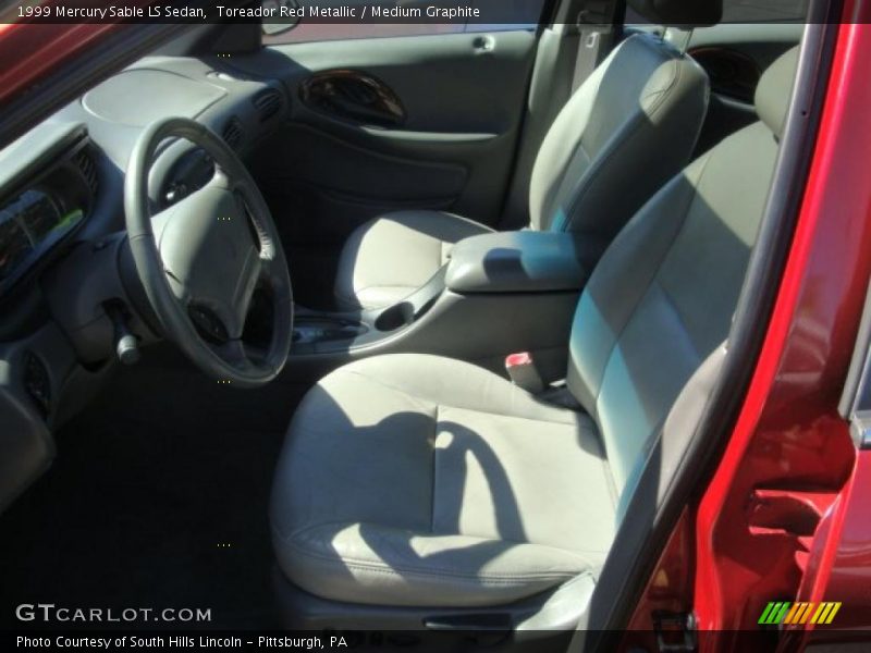 Toreador Red Metallic / Medium Graphite 1999 Mercury Sable LS Sedan