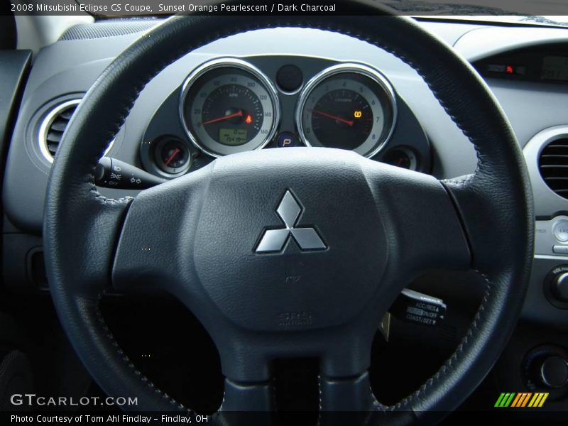 Sunset Orange Pearlescent / Dark Charcoal 2008 Mitsubishi Eclipse GS Coupe