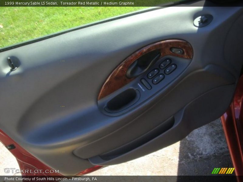 Toreador Red Metallic / Medium Graphite 1999 Mercury Sable LS Sedan
