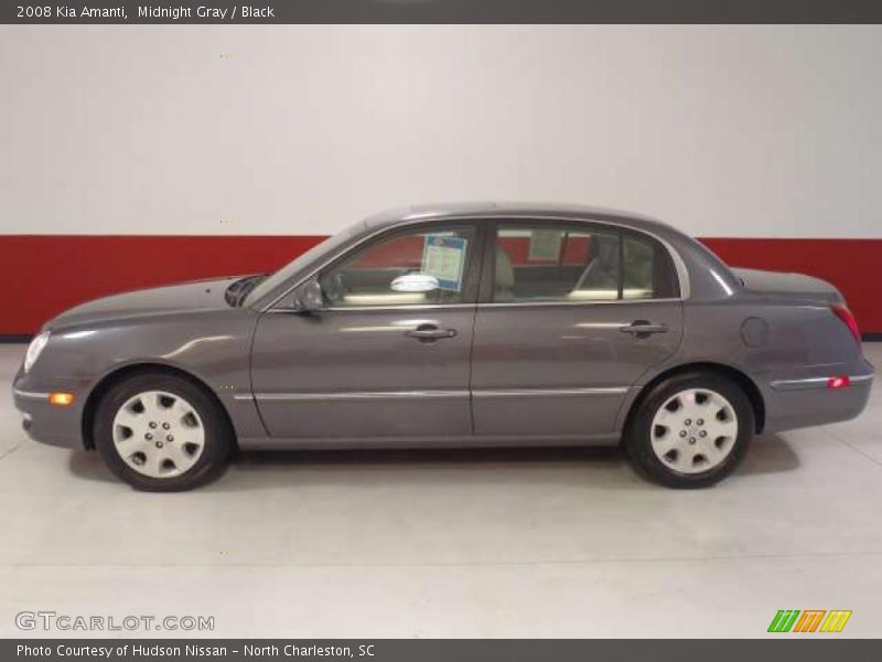 Midnight Gray / Black 2008 Kia Amanti