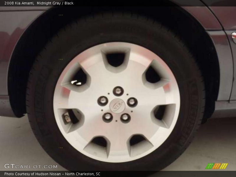 Midnight Gray / Black 2008 Kia Amanti