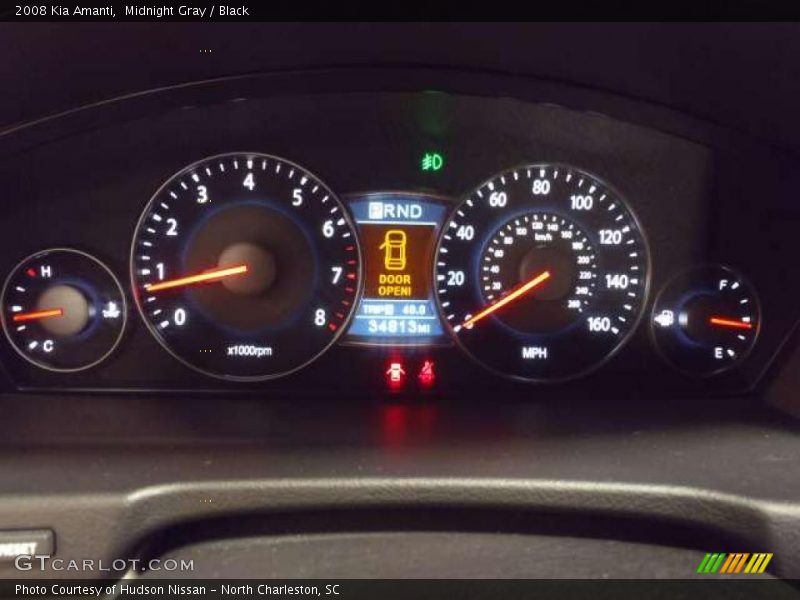 Midnight Gray / Black 2008 Kia Amanti