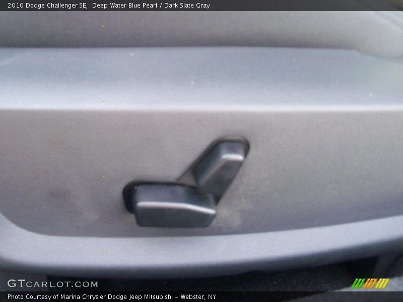 Deep Water Blue Pearl / Dark Slate Gray 2010 Dodge Challenger SE