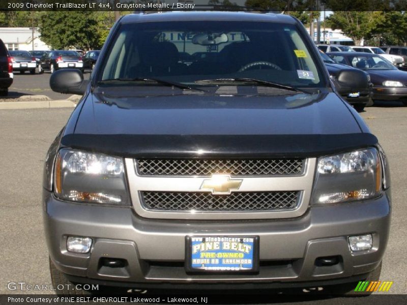 Graystone Metallic / Ebony 2009 Chevrolet TrailBlazer LT 4x4