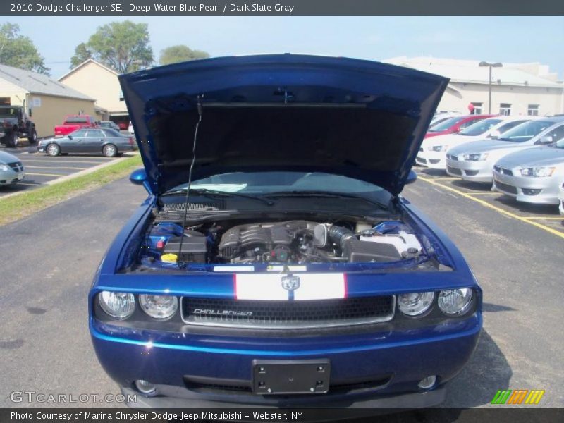 Deep Water Blue Pearl / Dark Slate Gray 2010 Dodge Challenger SE