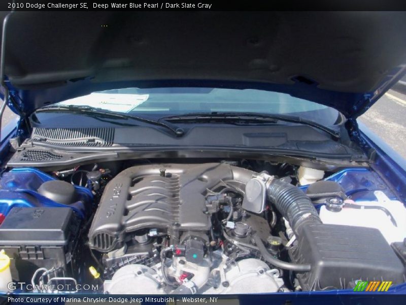 Deep Water Blue Pearl / Dark Slate Gray 2010 Dodge Challenger SE