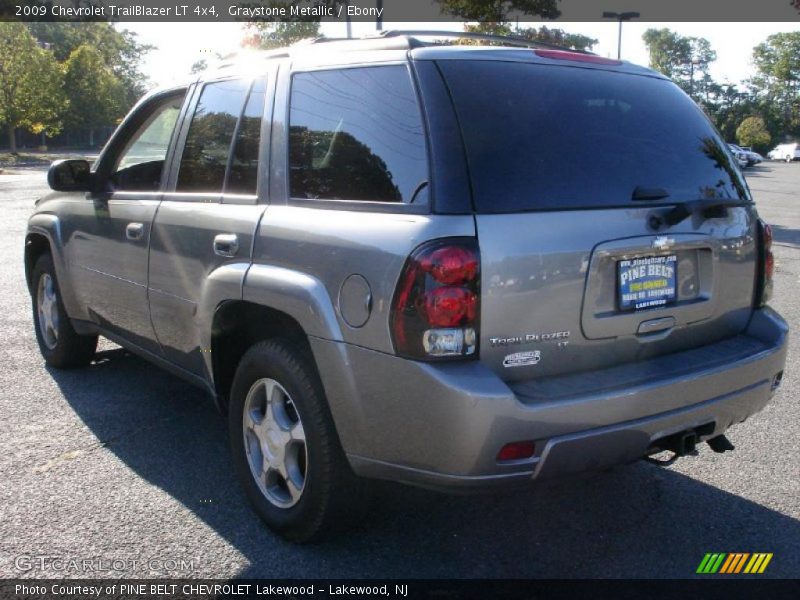 Graystone Metallic / Ebony 2009 Chevrolet TrailBlazer LT 4x4
