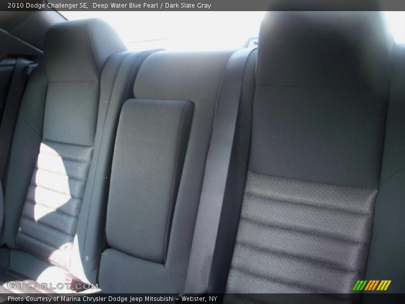 Deep Water Blue Pearl / Dark Slate Gray 2010 Dodge Challenger SE