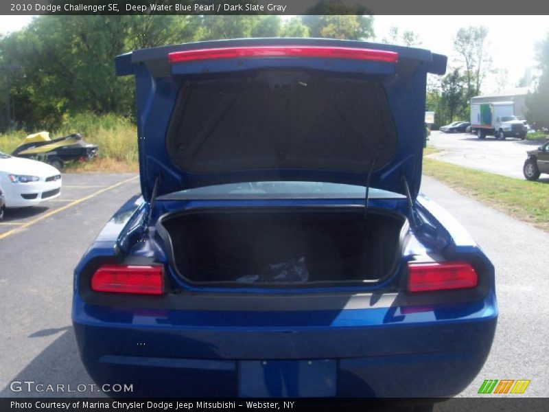 Deep Water Blue Pearl / Dark Slate Gray 2010 Dodge Challenger SE