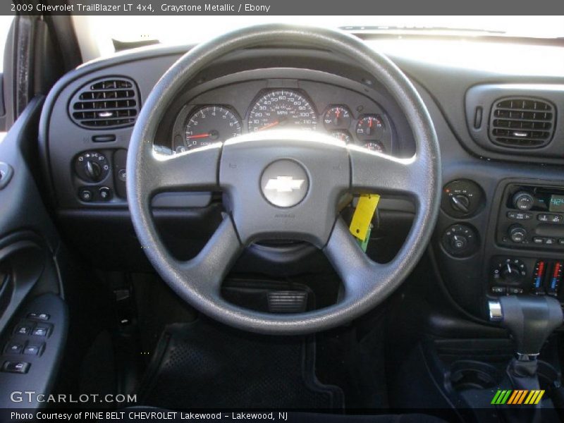 Graystone Metallic / Ebony 2009 Chevrolet TrailBlazer LT 4x4