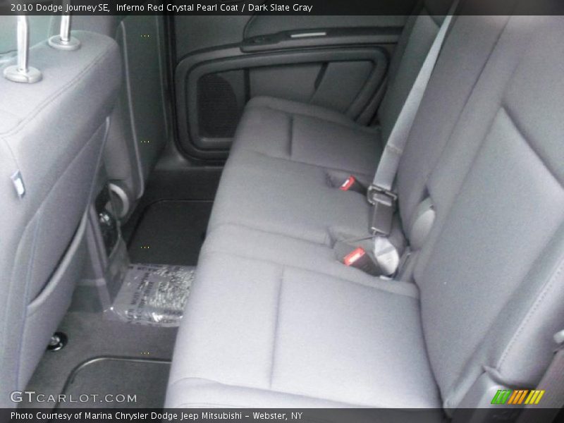 Inferno Red Crystal Pearl Coat / Dark Slate Gray 2010 Dodge Journey SE