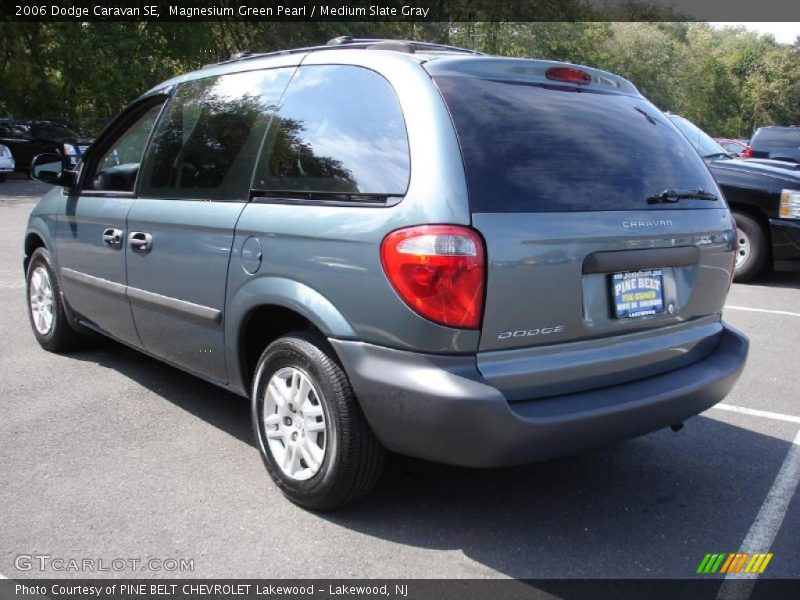 Magnesium Green Pearl / Medium Slate Gray 2006 Dodge Caravan SE