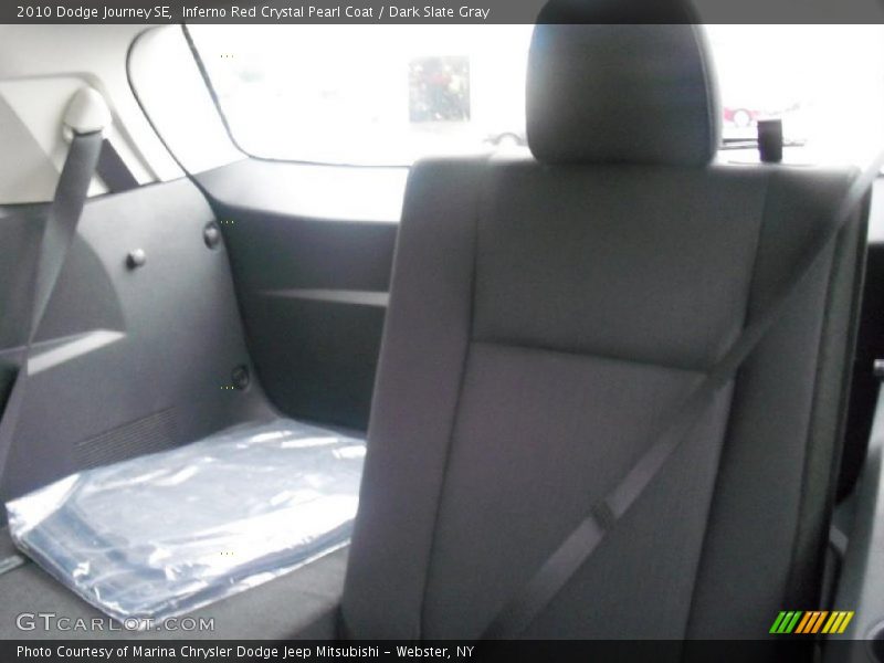 Inferno Red Crystal Pearl Coat / Dark Slate Gray 2010 Dodge Journey SE