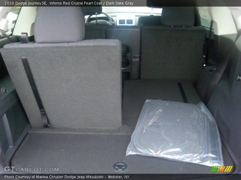 Inferno Red Crystal Pearl Coat / Dark Slate Gray 2010 Dodge Journey SE