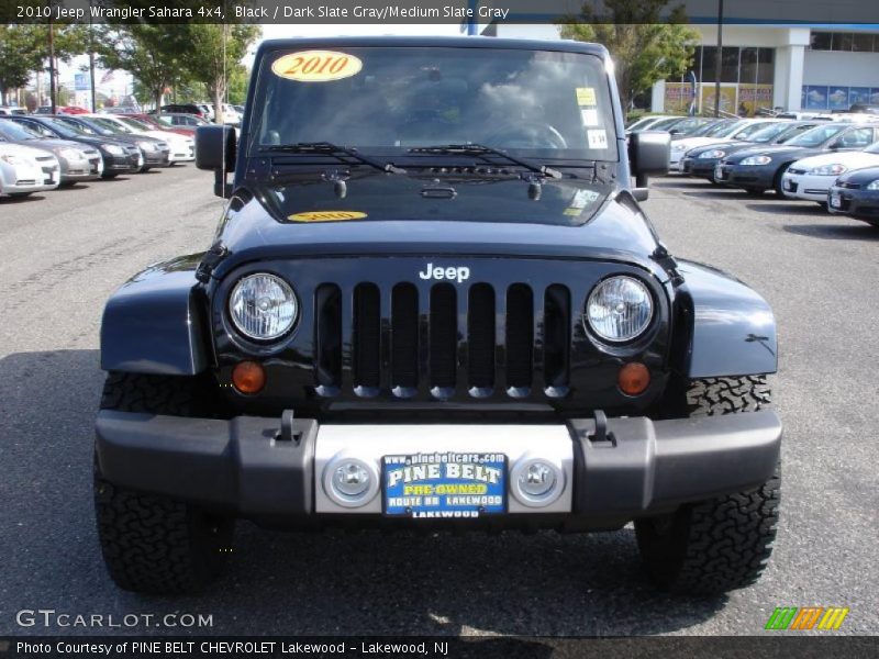 Black / Dark Slate Gray/Medium Slate Gray 2010 Jeep Wrangler Sahara 4x4