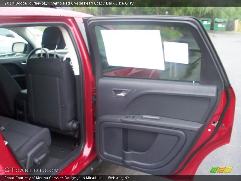 Inferno Red Crystal Pearl Coat / Dark Slate Gray 2010 Dodge Journey SE