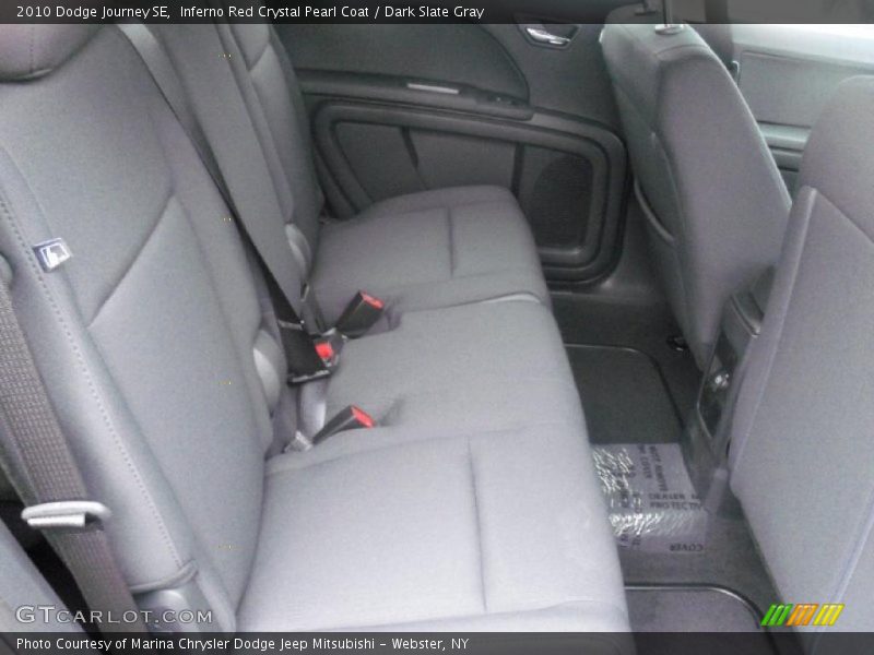 Inferno Red Crystal Pearl Coat / Dark Slate Gray 2010 Dodge Journey SE