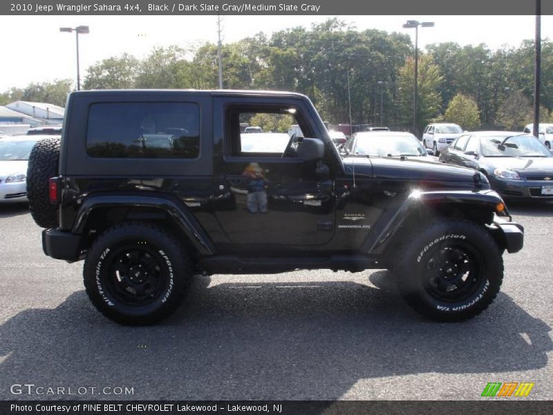 Black / Dark Slate Gray/Medium Slate Gray 2010 Jeep Wrangler Sahara 4x4