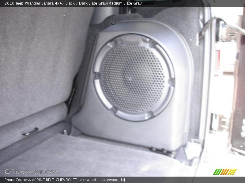 Black / Dark Slate Gray/Medium Slate Gray 2010 Jeep Wrangler Sahara 4x4