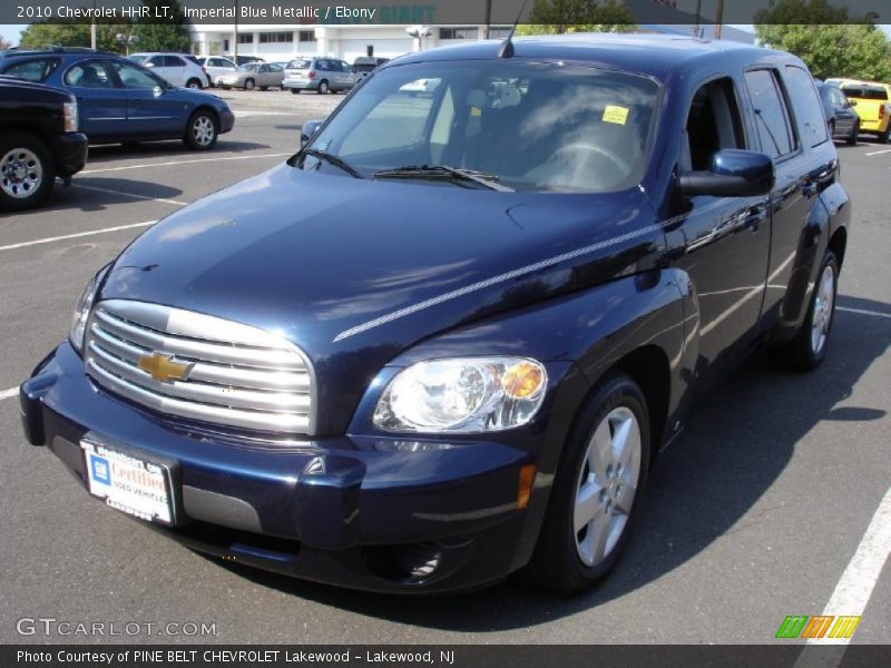 Imperial Blue Metallic / Ebony 2010 Chevrolet HHR LT