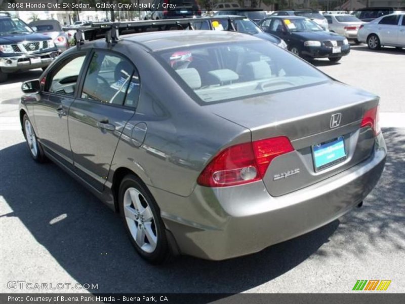 Galaxy Gray Metallic / Gray 2008 Honda Civic EX Sedan