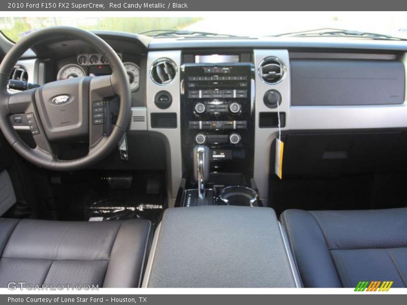 Red Candy Metallic / Black 2010 Ford F150 FX2 SuperCrew