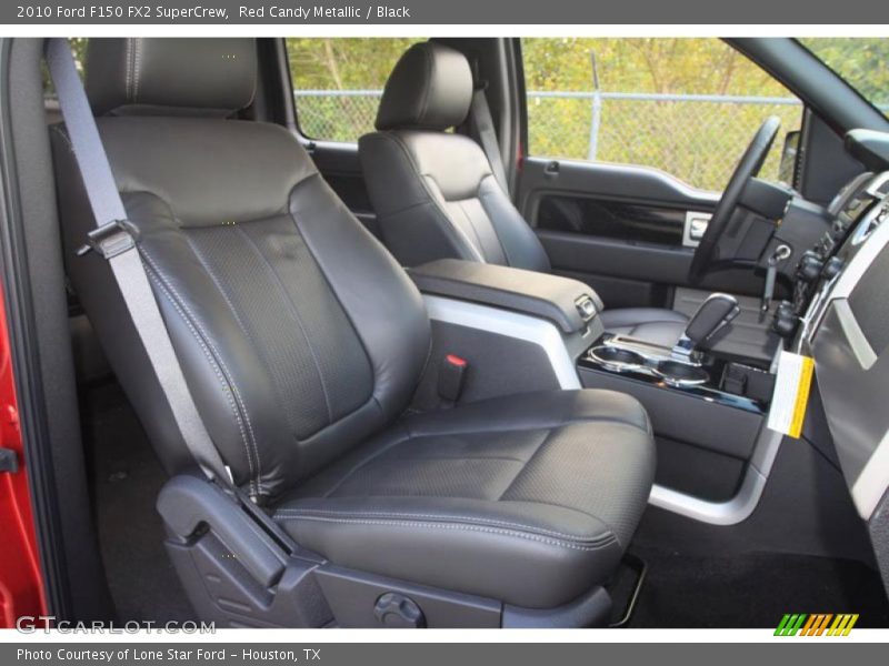 Red Candy Metallic / Black 2010 Ford F150 FX2 SuperCrew