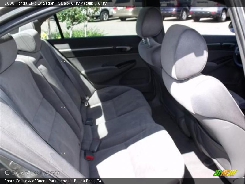 Galaxy Gray Metallic / Gray 2008 Honda Civic EX Sedan