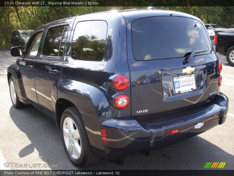 Imperial Blue Metallic / Ebony 2010 Chevrolet HHR LT
