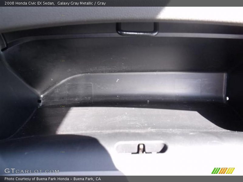 Galaxy Gray Metallic / Gray 2008 Honda Civic EX Sedan