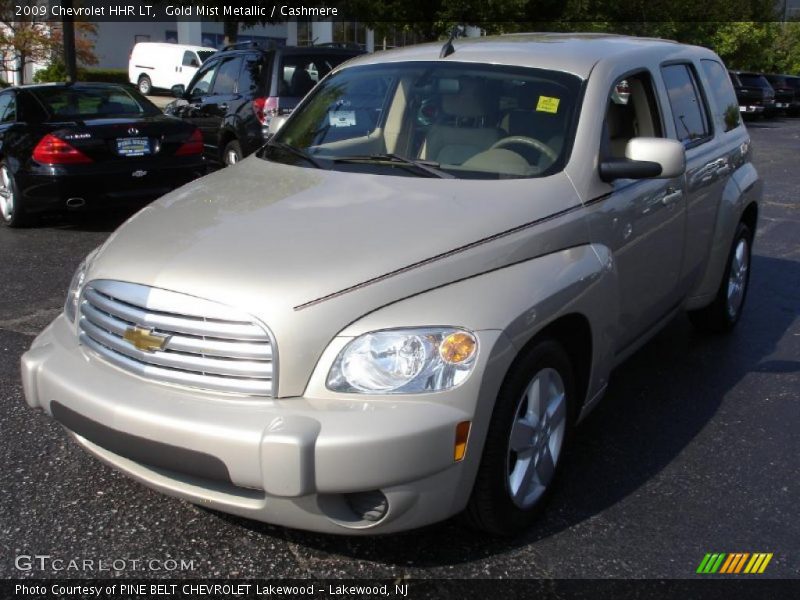 Gold Mist Metallic / Cashmere 2009 Chevrolet HHR LT