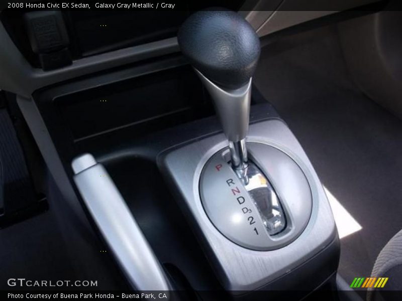 Galaxy Gray Metallic / Gray 2008 Honda Civic EX Sedan