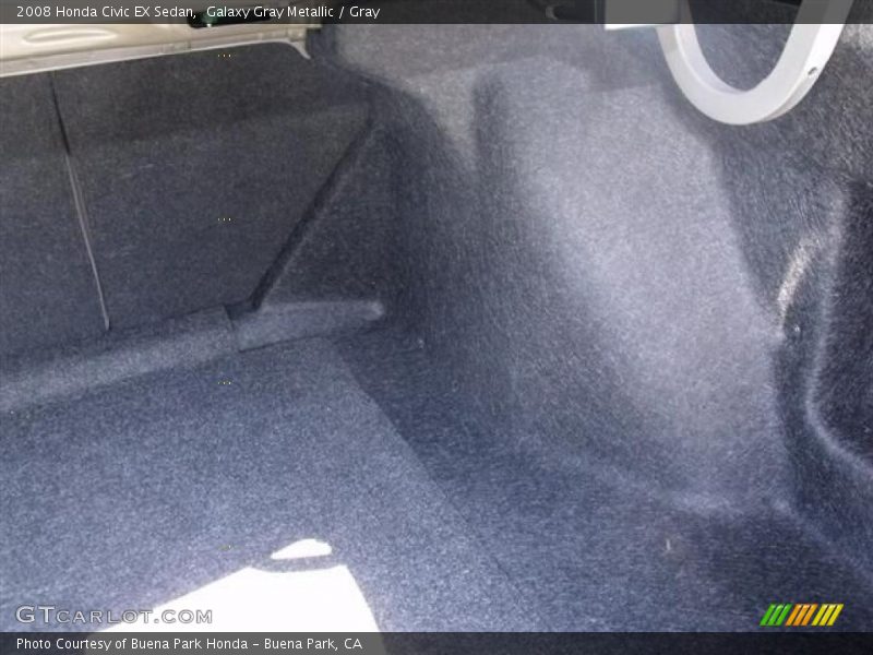 Galaxy Gray Metallic / Gray 2008 Honda Civic EX Sedan