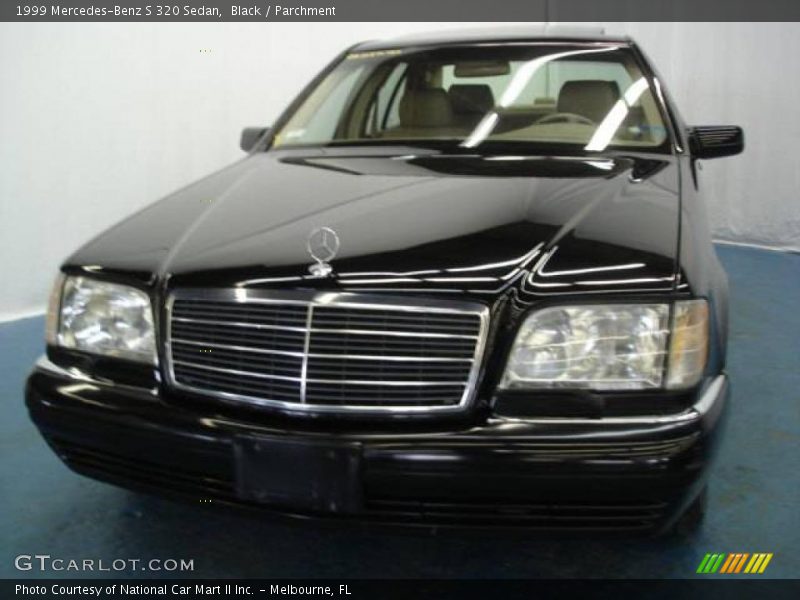 Black / Parchment 1999 Mercedes-Benz S 320 Sedan