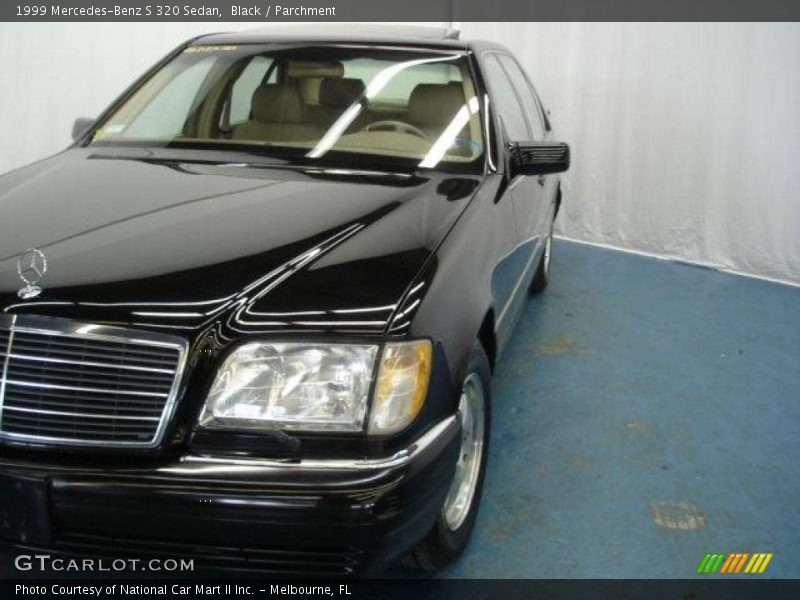 Black / Parchment 1999 Mercedes-Benz S 320 Sedan